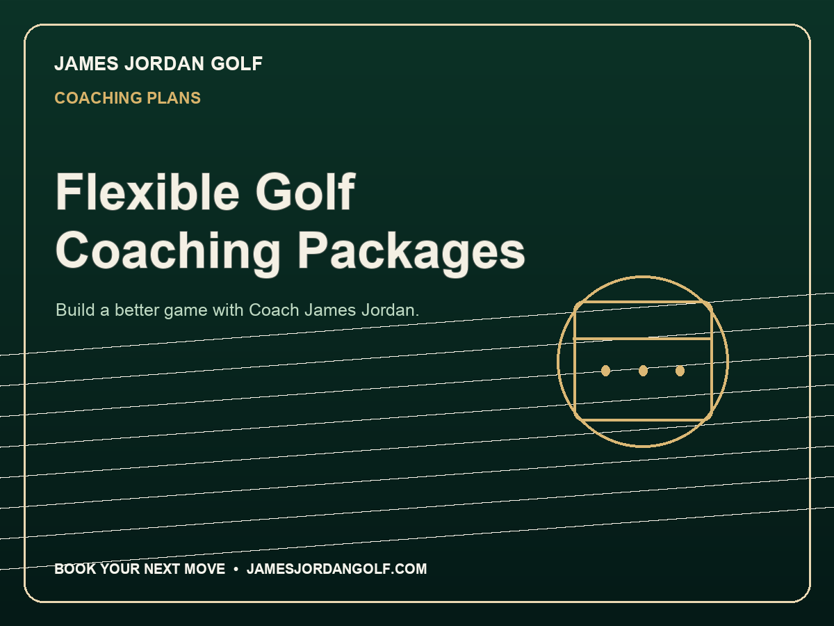 Flexible Golf Coaching Packages