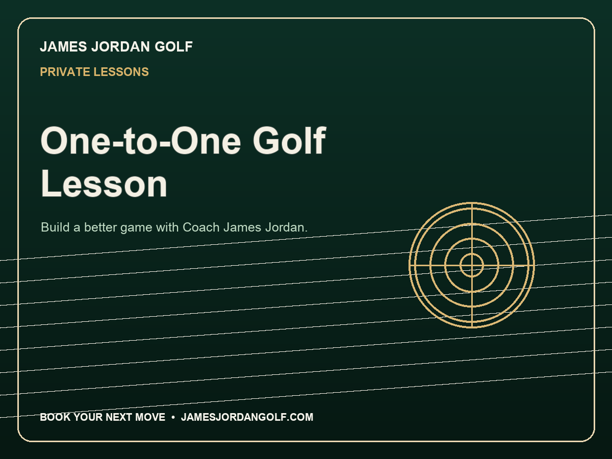 One-to-One Golf Lesson